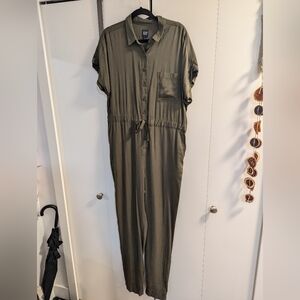 Gap Army Green Jumpsuit, size 12 Tall